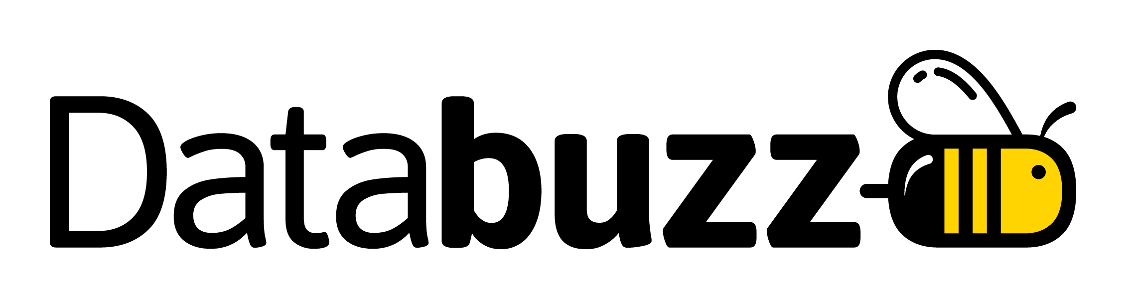 Databuzz logo with a bee at the end